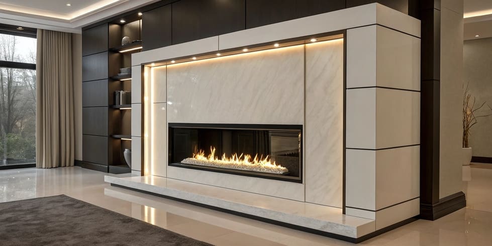 Эксклюзивные камины – тенденции дизайна и инновации