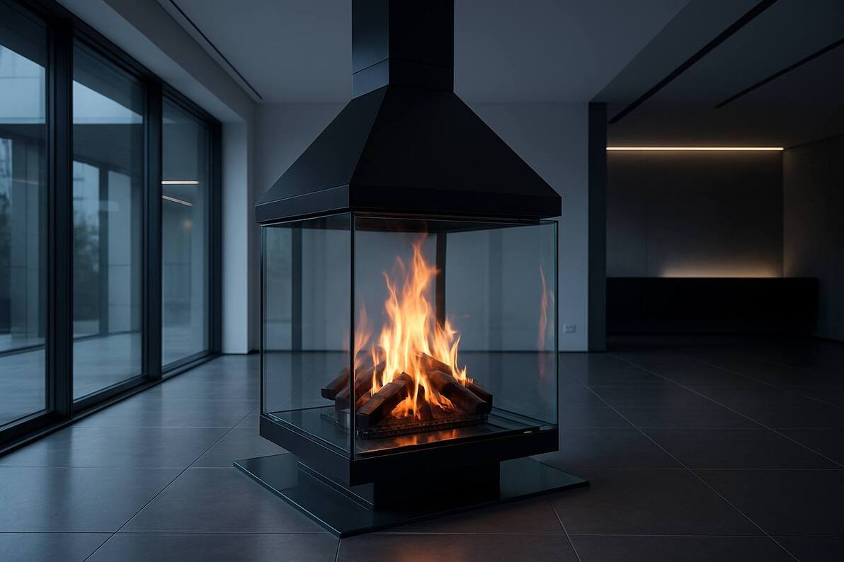 Печь камин на дровах – в чем ее особенность