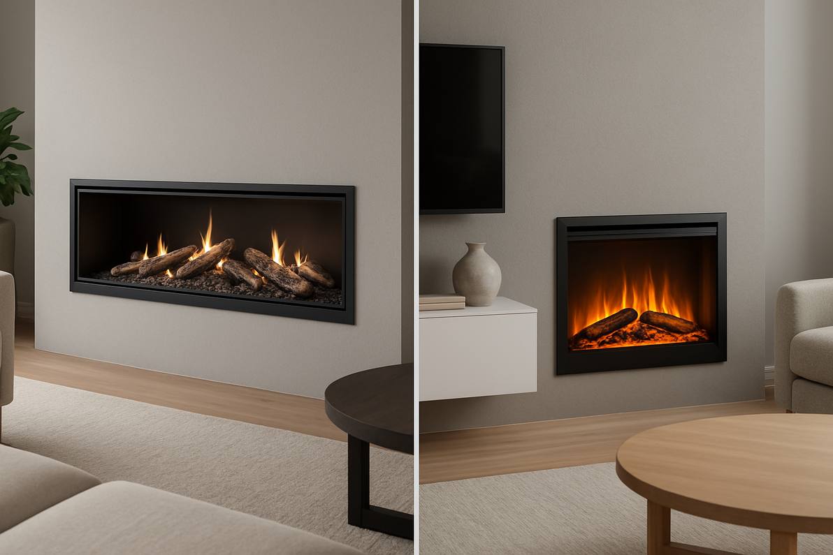 Что лучше – электрический камин или дровяной