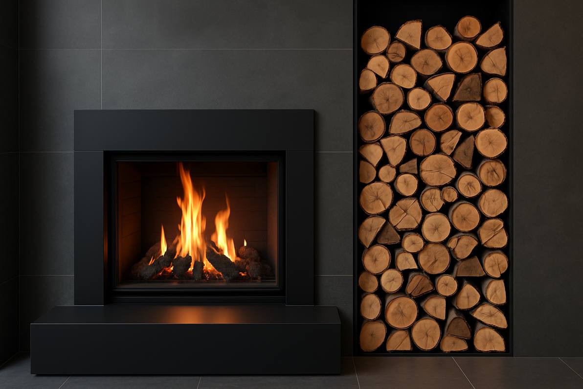 Как долго горит камин на разных дровах