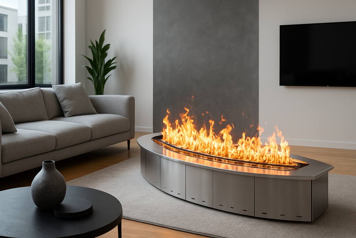 Радиальные камины