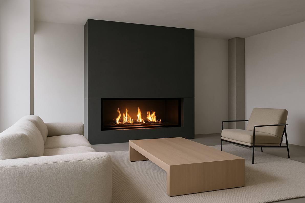 Камин в таунхаусе: какие варианты реально разрешены и безопасны